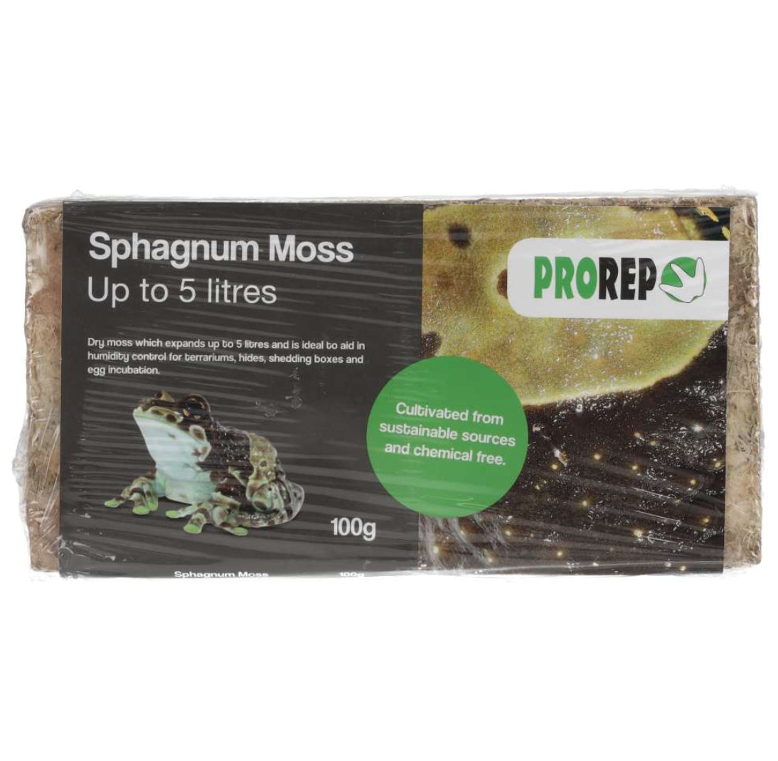 PR Sphagnum Moss Brick 100g