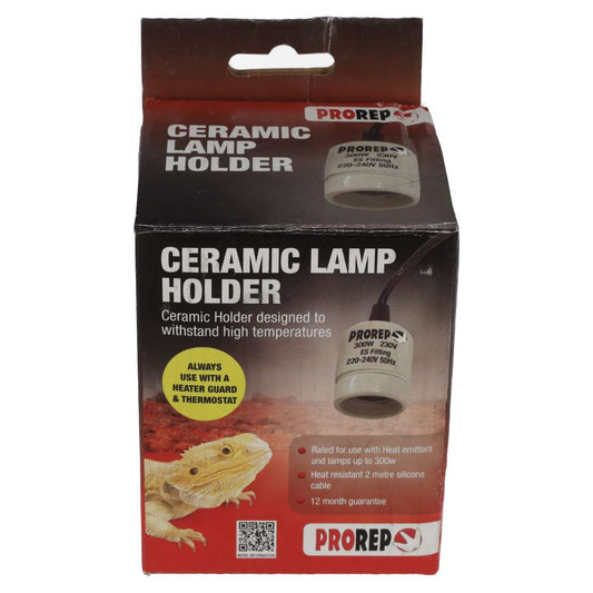 ProRep Ceramic Lamp Holder with Bracket