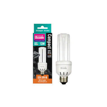 Arcadia D3+ Compact Bulb, 12%