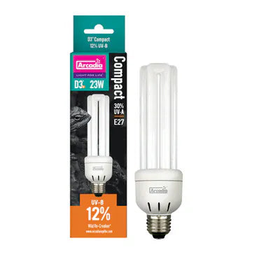 Arcadia D3+ Compact Bulb, 12%